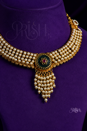 Morpankhi Rajwadi Necklace set