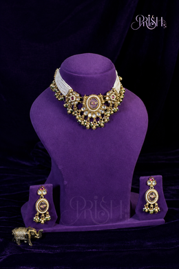 Premika Rajwadi Moti set